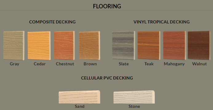gazebo flooring options